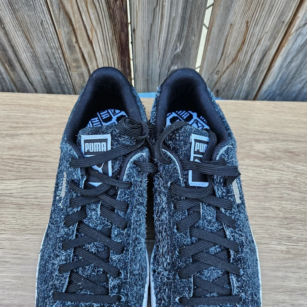 Puma Textured Black Sneakers Womens Size 9 - Picture 9 of 16